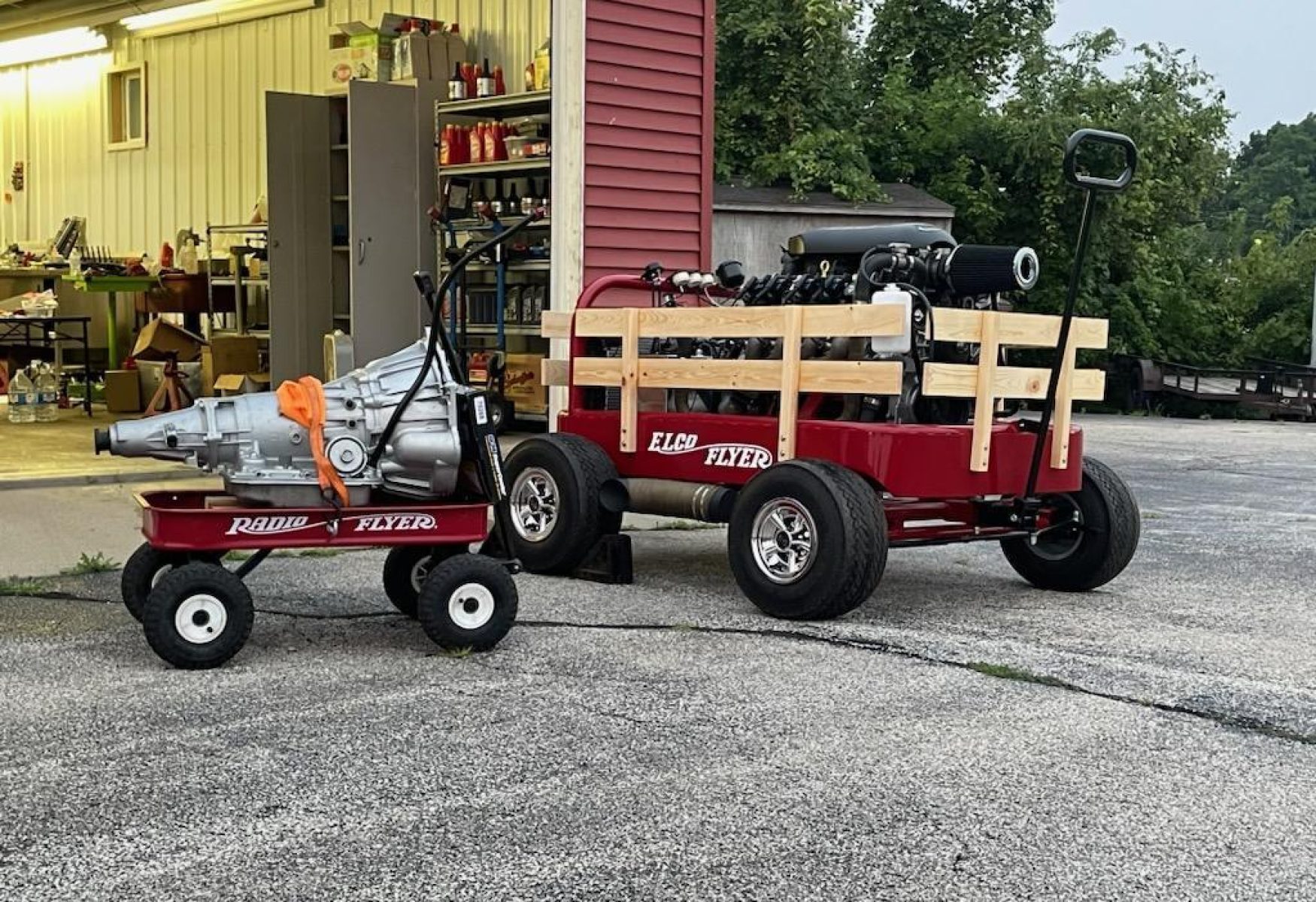 EL-S Engine and the "ELCO Flyer"!
